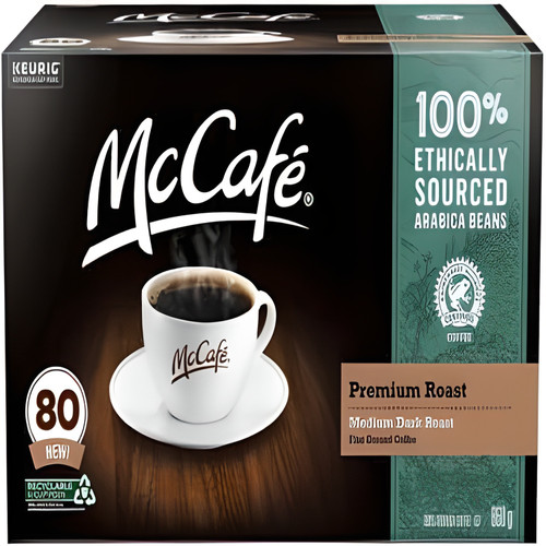 McCafÃ© Premium Roast Coffee K-Cup Pods - 80 Count | Bold and Flavorful Coffee Delight