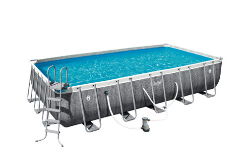 Coleman 22' Power Steel Frame 52" Deep Above Ground Pool (22-ft x 12-ft x 52-in)