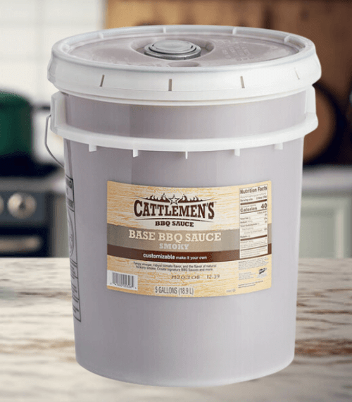 Cattleman's Cattlemen's Smoky Base BBQ Sauce Bulk Food Service-5 Gallon