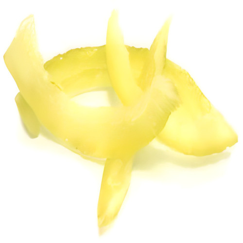 Glazed Lemon Peel Bulk Food Service 22 lbs/9.97 kgs