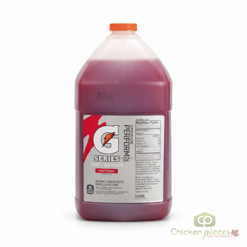 Gatorade Fruit Punch 5:1 Concentrate - 1 Gallon | Instant Mixing | Makes up to 6 Gallons (4/CASE)