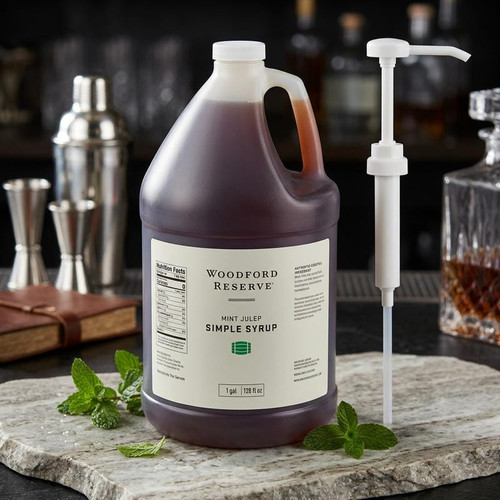 WOODFORD RESERVE Woodford Reserve Mint Julep Simple Syrup | 1 Gallon - Elevate Your Cocktails with Classic Southern Flavor