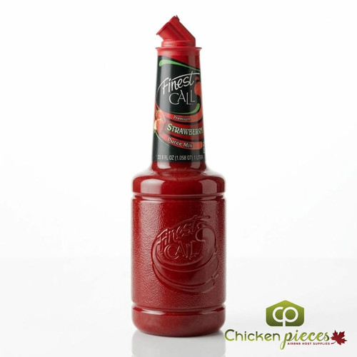 Finest Call Fresh Strawberry Premium Puree Mix - 1L