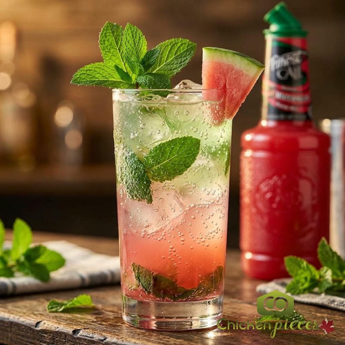 Finest Call Refreshing Premium Watermelon Puree Mix 1 Liter-Chicken Pieces