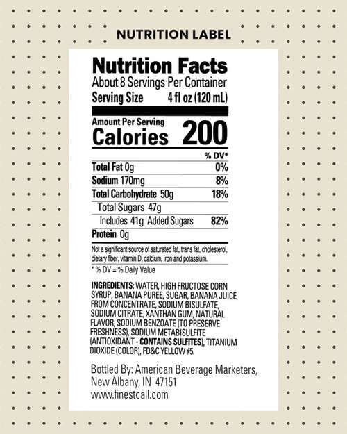 Finest Call Tropical Bliss Premium Banana Puree Mix 1 Liter-Chicken Pieces