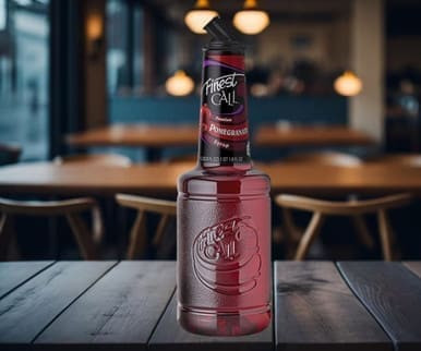 Finest Call Flavorful Premium Pomegranate 1 Liter Syrup