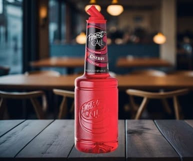 Finest Call Sweet and Luscious 1 Liter Premium Cherry Syrup