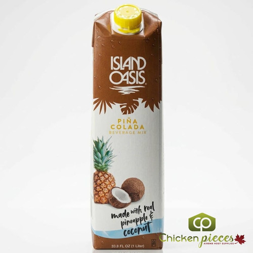 Island Oasis 1 Liter Tropical Piña Colada Beverage Mix-Chicken Pieces