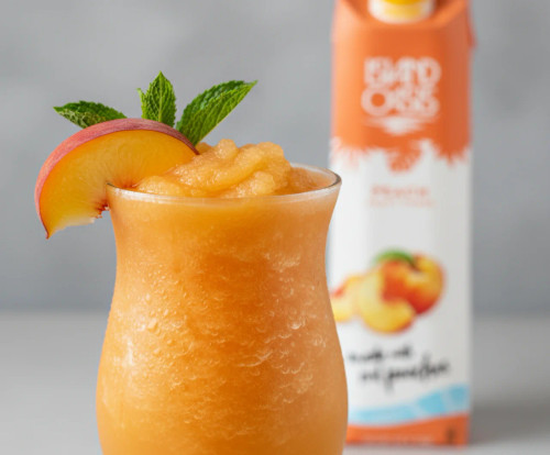 Island Oasis 1 Liter Real Peach Puree Beverage Mix-Chicken Pieces