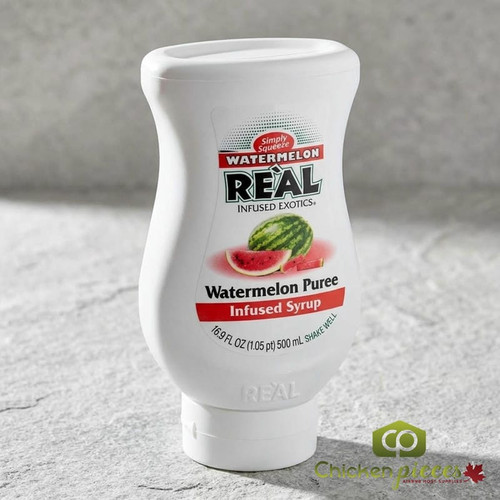 Real Watermelon Puree Refreshingly Infused Syrup - 16.9 fl. oz-Chicken Pieces