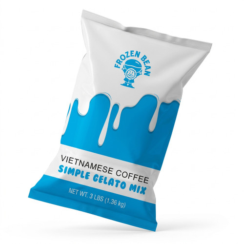 THE GELATO LAB The Gelato Lab Vietnamese Coffee Soft Serve Mix 3 lb/1.36 kgs - 5/Case