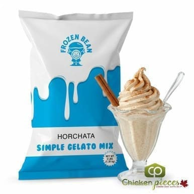 The Gelato Lab Horchata Soft Serve Mix 3 lb/1.36 kgs - 5/Case