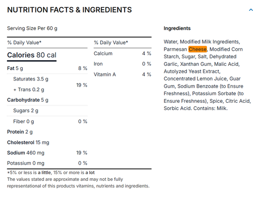 FORTY CREEK Ed Smith Saucemaker Alfredo Sauce 3.7L - Creamy & Versatile | Ideal for Authentic Italian Dishes