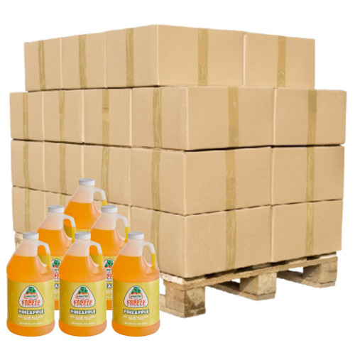 jarritos Jarritos Pineapple Slushy Syrup 5:1 Bulk Food Service Concentrate | 1.89L/64 OZ | 6/CASE | 60 CASES PER PALLET (360 BOTTLES) 