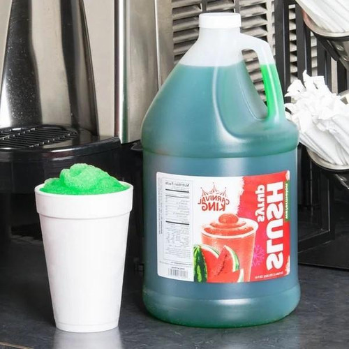 CONCESSION Concession Stand Watermelon Slushy Syrup 5:1 Bulk Food Service Concentrate | 1 Gallon | 4/case | 48 Cases Per Pallet (192 Gallons) 