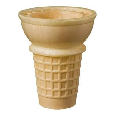JOY #30 Flat Bottom Ice Cream Cake Cones - 750/Case | Versatile and Delicious