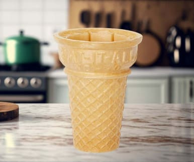 Keebler Eat-It-All 34D Cake Cup for Dispenser - 600/Case | 16 Cases Per Pallet | 9600 CONES