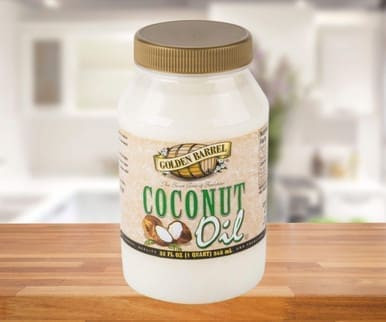 Golden Barrel Coconut Oil | 32 oz | 2.05 lbs