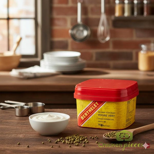 BERTHELET Sauce Mix, Green Peppercorn 900g - Exquisite Flavors for Gourmet Delights