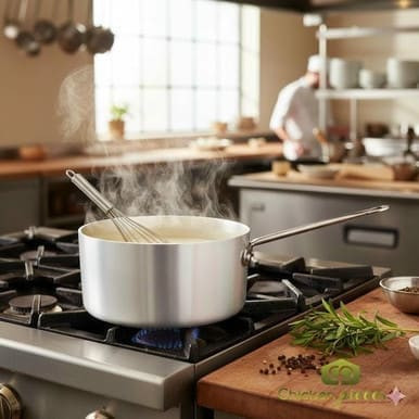 THERMALLOY Aluminum Sauce Pan - Professional-Grade Cookware