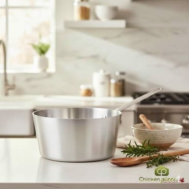 Tapered Aluminium Sauce Pan 7 Quart - Versatile and Efficient