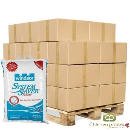 Sifto Sodium Chloride | Xtal Plus Water Softener | 20KG | Bulk Pallet (63 Bags)