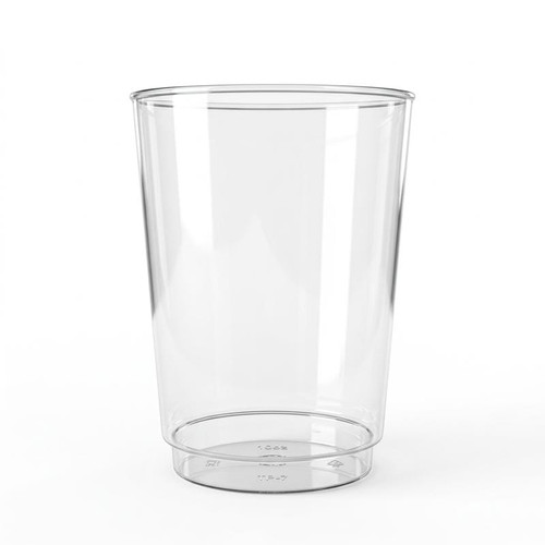 Chicken Pieces CP 10 oz. Clear Disposable Plastic Tumbler - 500/Case | Serve Refreshing Drinks with Clarity and Convenience