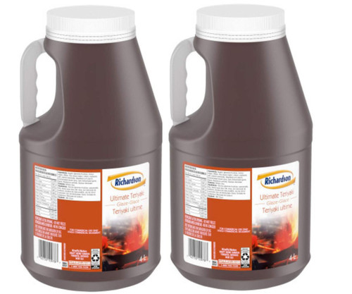  RICHARDSON Ultimate Teriyaki Glaze | Authentic Japanese Flavor | 4L/Unit, 2 Units/Case 