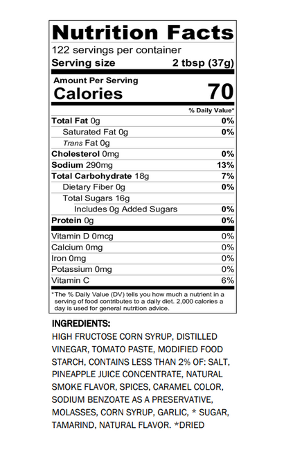 Sweet Baby Ray's 1 Gallon BBQ Sauce - 4/Case