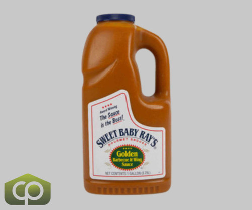 Sweet Baby Ray's 1 Gallon Golden BBQ & Wing Sauce | The Perfect Combo of Sweet and Tangy