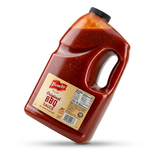 French's Original BBQ Sauce 1 Gallon - 4/Case | Timeless Flavor in Bulk