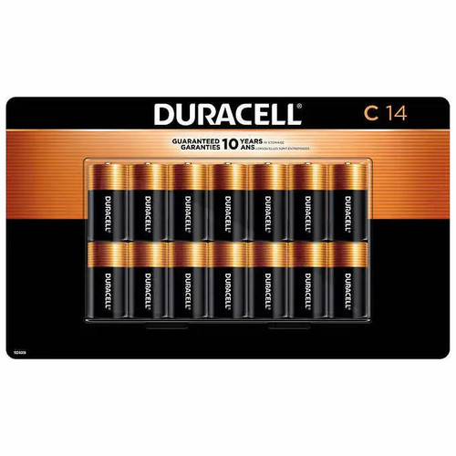 duracell Duracell CopperTop C Batteries - 14-count | Dependable and Long-Lasting Power 