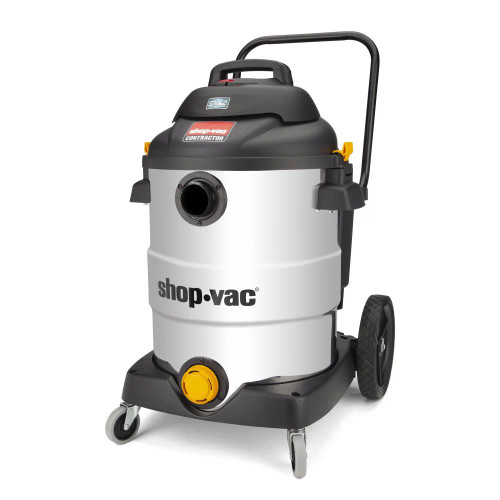Shop-Vac 16 Gallon 6.0 Peak HP Carted Stainless Steel Wet Dry Vacuum with Tool Kit