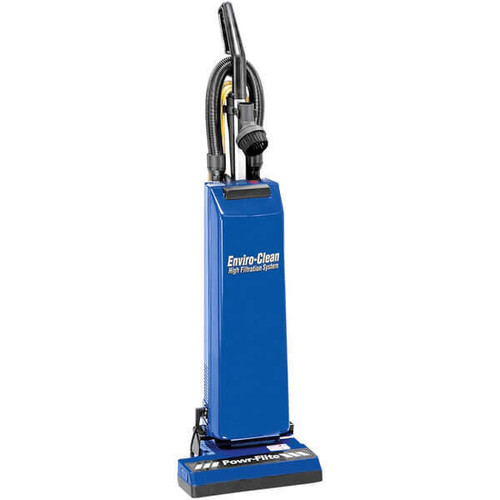  Powr-Flite 14" Dual Motor Upright Vacuum with Tools - Double the Power, Double the Clean 