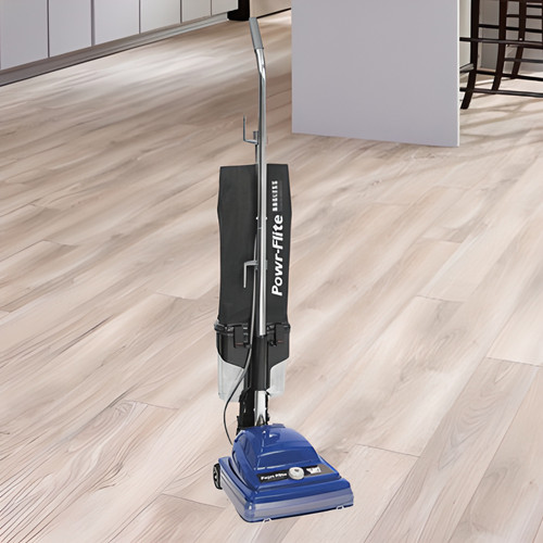 Powr-Flite 12" Bagless Lightweight Fleet Vacuum Cleaner with Dust Cup - Easy and Efficient Cleaning