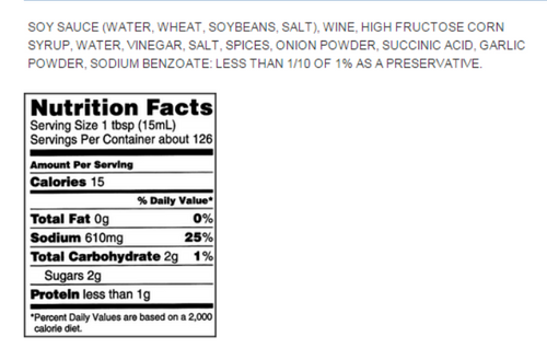KIKKOMAN Kikkoman Teriyaki Marinade and Sauce 1 Gallon Containers - 4/Case - Infuse Flavor with Authentic Teriyaki Sauce