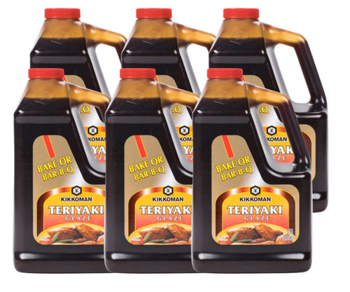 KIKKOMAN Kikkoman 5 lb Teriyaki Glaze - 6/Case - Elevate Your Dishes with Flavorful Teriyaki Glaze 
