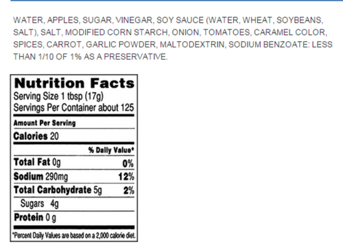 KIKKOMAN Kikkoman 4.7 lb. Katsu Sauce - 6/Case - Elevate Your Dishes with Authentic Japanese Flavors