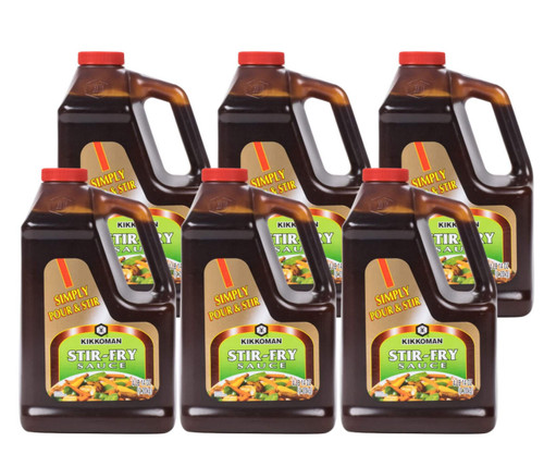 KIKKOMAN Kikkoman Stir-Fry Sauce 0.5 Gallon Container - 6/Case - Create Delicious Stir-Fry Masterpieces 