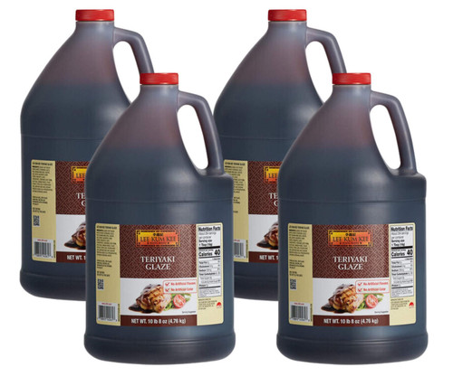 LEE KUM KEE Lee Kum Kee 1 Gallon Teriyaki Glaze - 4/Case - Elevate Your Dishes with Teriyaki Elegance  LEE KUM KEE Lee Kum Kee 1 Gallon Teriyaki Glaze - 4/Case - Elevate Your Dishes with Teriyaki Elegance