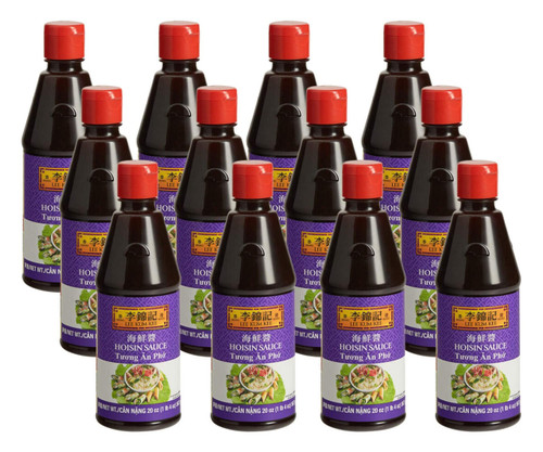 LEE KUM KEE Lee Kum Kee 20 oz. Hoisin Sauce - 12/Case - Flavorful Addition to Your Culinary Creations  LEE KUM KEE Lee Kum Kee 20 oz. Hoisin Sauce - 12/Case - Flavorful Addition to Your Culinary Creations