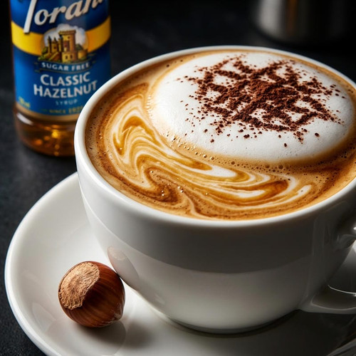 torani Torani Sugar-Free Classic Hazelnut Flavoring Syrup Plastic 750 mL Bonus Squeeze Pump