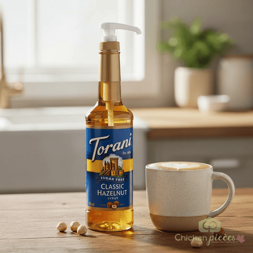 torani Torani Sugar-Free Classic Hazelnut Flavoring Syrup Plastic 750 mL Bonus Squeeze Pump
