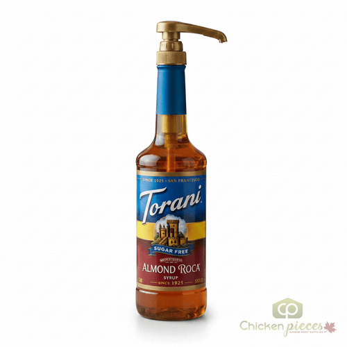 torani Torani Sugar-Free Almond Roca Flavoring Syrup Plastic 750 mL Bonus Squeeze Pump