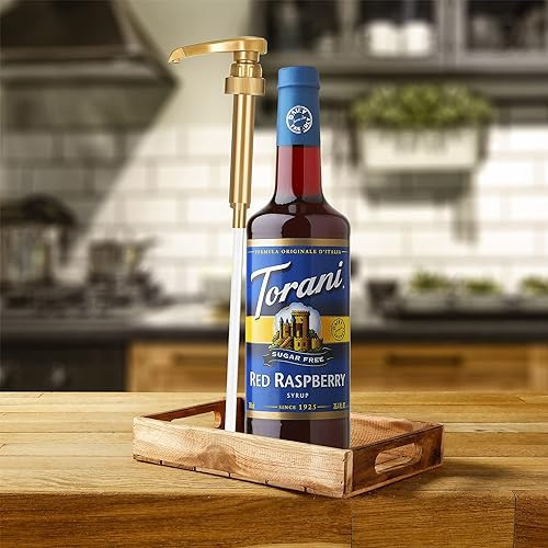 torani Torani Sugar-Free Red Raspberry Flavoring Syrup Plastic 750 mL Bonus Squeeze Pump - chicken pieces