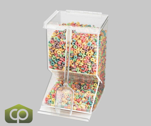 Cal-Mil Stackable Acrylic Cereal Dispenser - Cost-Effective Portion Control