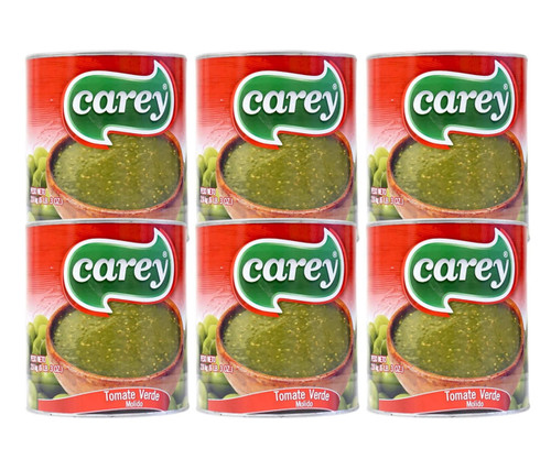  Carey Crushed Tomatillo 2.8 kg (6-Case) - Authentic Crushed Tomatillo for Flavorful Salsas Verdes 
