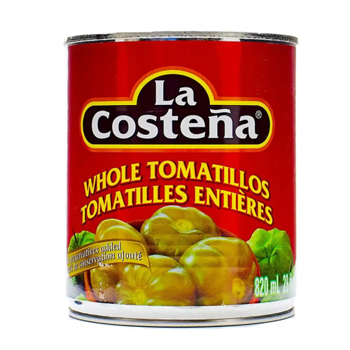 LA COSTENA La CosteÃ±a Whole Tomatillos 29 oz (12-Case) - Essential Tomatillos for Authentic Salsa Verde 