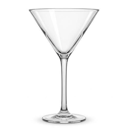 Libbey Grande Collection 10 oz. Toastworthy Martini Glass Set - 12/Case-Chicken Pieces