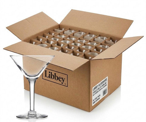 Libbey Citation 6 oz. Chic Cocktail Glass Set - 36/Case-Chicken Pieces